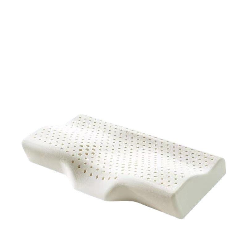 

Pure Natural Latex Pillow, Thai Natural Latex Cervical Pillow, Concave Pillow, Butterfly-shaped, Home, Hotel and Adult Pillow 40x60