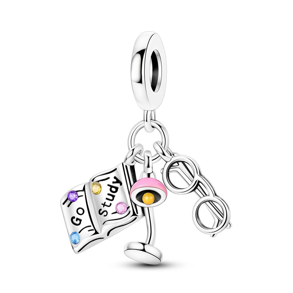 Copper Charms Fit Bracelet Beads Making Original Pendants For Woman Fashion Jewelry