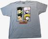 Hunter X Hunter Mens Japanese Manga Graphic Light Blue Shirt NWT 2XL