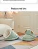 Plush Winter Warm Pet Nest: Cozy Cat & Dog Slippers, Large Space Dog House, Thickened for Comfort.