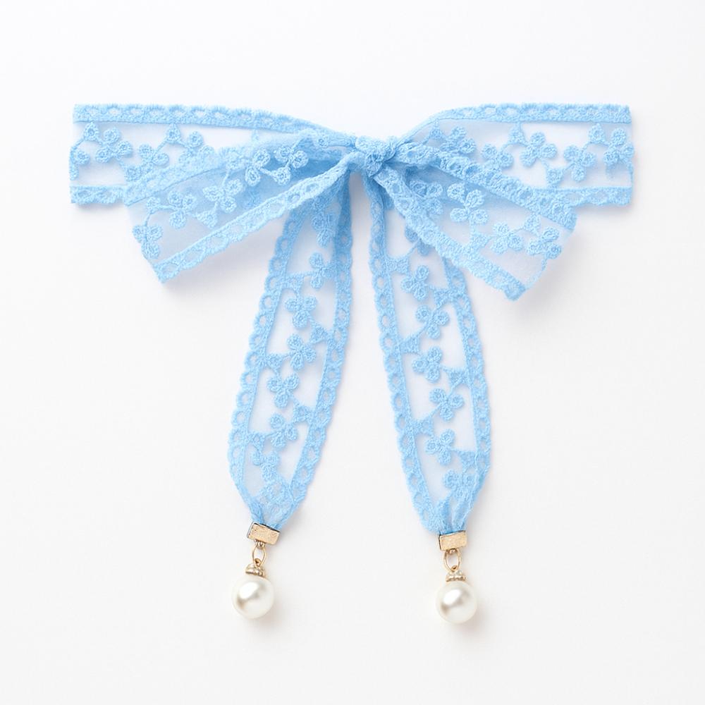 Elegant Style Pearl Pendant Belt Sweet Design Dress Waist Chain Lace Waist Belt for Women