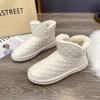 Fashion Fur One Snow Boots Women  Waterproof Warm Cotton Shoes Winter Women's Shoes Plus Fleece Thickened Short Boots Women Shoes