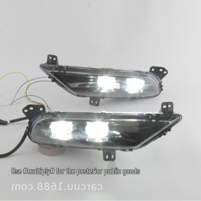 LED Fog Light Assembly & Grille Frame for 2015-2020 Chrysler 300C