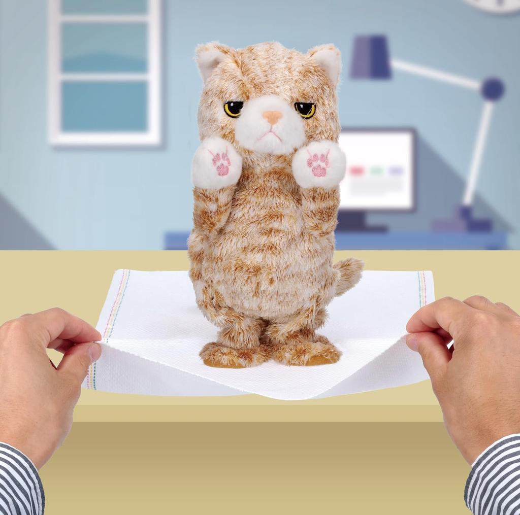 Iwaya Springende Katze Spielzeug, ST-Zeichen zertifiziert, Ab 3 Jahren, 3280-1