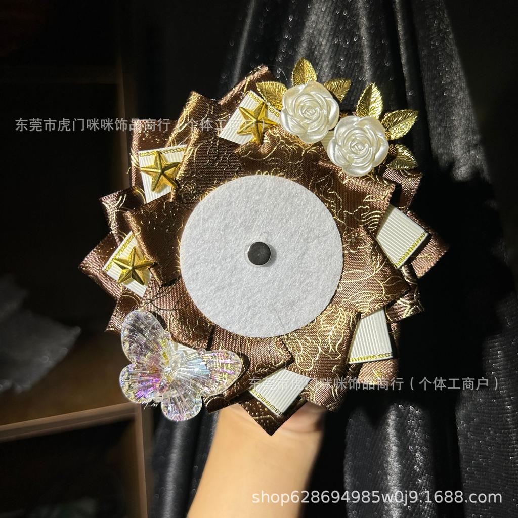 2025 new cabbage badge holder two-dimensional peripheral pendant bar star decorative brooch display holder in stock