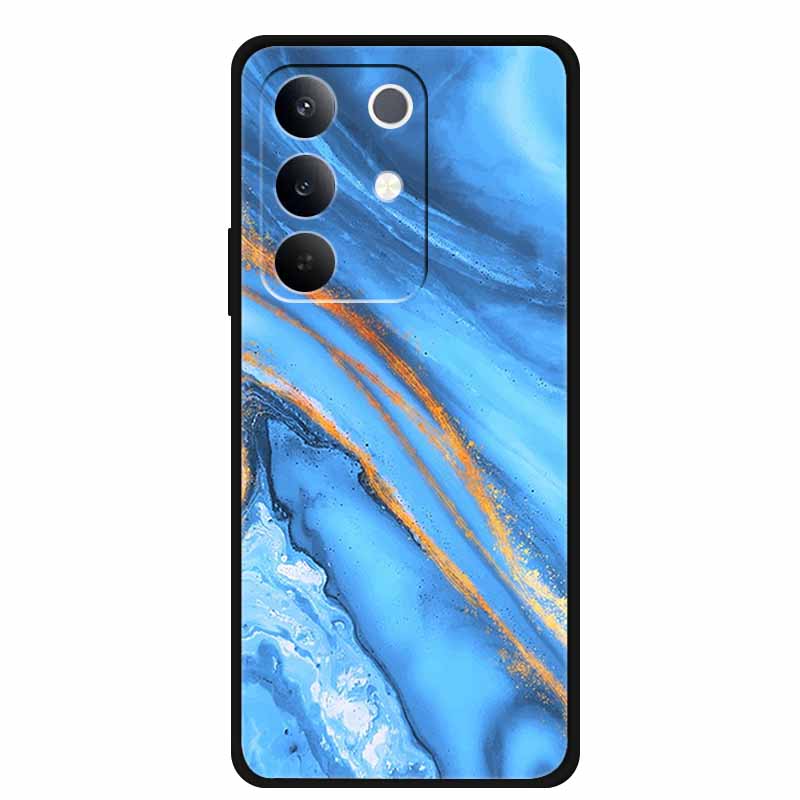 Case For Realme 15x 5G Global Version Marble Capa Soft Silicone Back Cover For Realme 15 X Cases Mica Painted TPU Phone Bumper