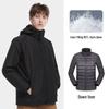 Camel Men's V1W218255 3-in-1 Detachable Down Outdoor Jacket