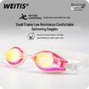 Women's Prescription Anti-Fog Waterproof Racing Swimming Goggles