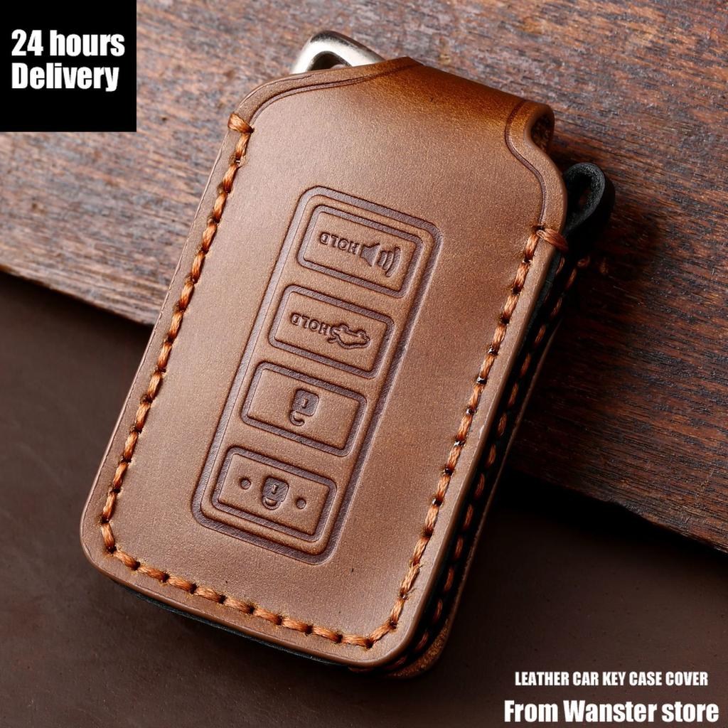 3/4 Buttons Leather Car Key Case Cover For Lexus Is Es Gs Rc Nx Rx Lx 200 250 350 Gx Ls Ux Gs 260 300 Nx200 Nx300 Rx350 Es300