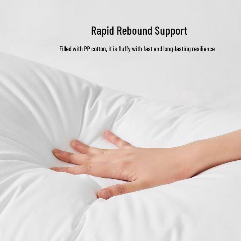 3D Slow Rebound Feather Silk Square Cushion Pillow Insert