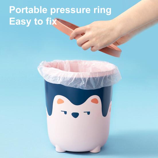 Coș de gunoi tăiat multifuncțional din plastic PP, de capacitate mare, cu aplicație largă, coș de gunoi pentru birou