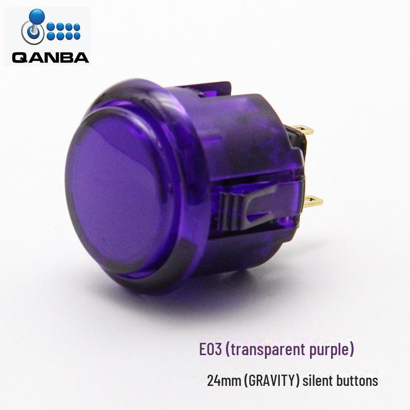 

QANBA Gravity KS Silent Arcade Button 30/24 мм — механическая ось для быстрого отклика