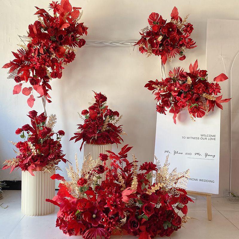 Mango Series Silk Flower Art Centerpiece & Wedding Decor