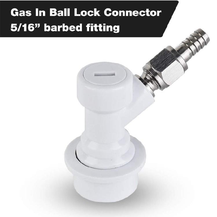Ball Locking Kegs Disconnecting Set Including Hose Clamps Rotating Nut Easy Installation On Brewing Equipment