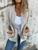 2024 Autumn/Winter Casual Solid Color Zipper Jacket