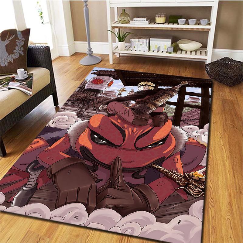Naruto Fire Sage Mode Carpet Rug For Living Room Bedroom Home Sofa Decoration,kids Play Nonslip Floor Mat