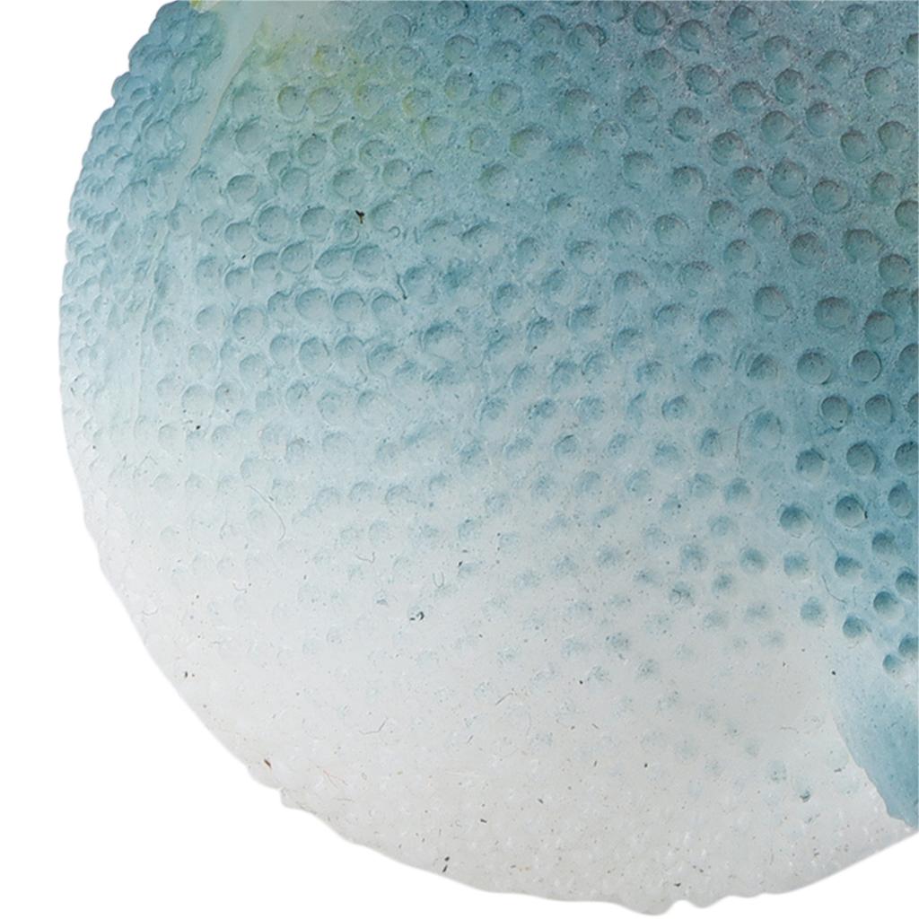Aquarium Puffer Fish Luminous Simulation Rubber Fish with Suction Cup for Fish  S