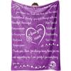 Gifts for Mom, Birthday Gifts for Mom,Best Mom Gifts for Mothers Day,New Mom Gifts for Women, Super Soft Flannel Throw Blankets for Christmas