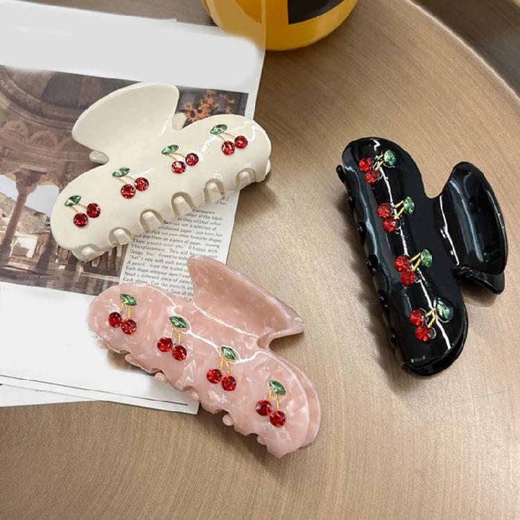 Elegante Designs Kirsch-Haarklammer Haarstyling-Accessoire Verbessert den Gesamtlook Für junge Frauen Modebegeisterte