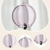 Campanella a Vento Giapponese Decorativa in Vetro, Alta 6,5 cm, Accessorio Multifunzionale, Apertura Diametro 4 cm per