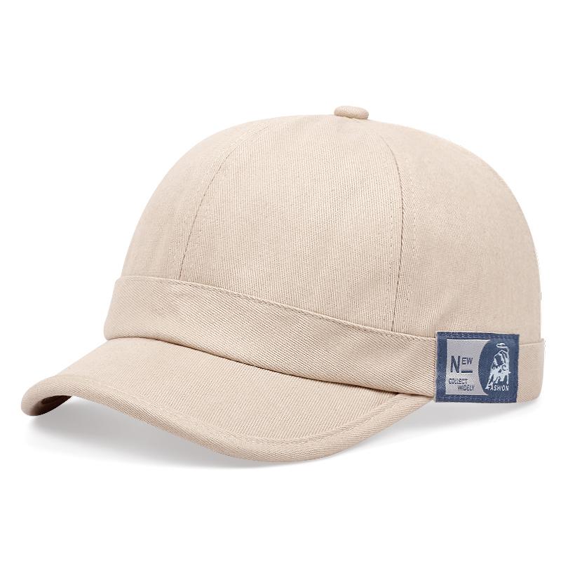 

New Bull Pattern Solid Color Short Brimmed Baseball Hat Men S Hip Hop Hat Women S Outdoor Street Decoration Hat Sunshade Hat