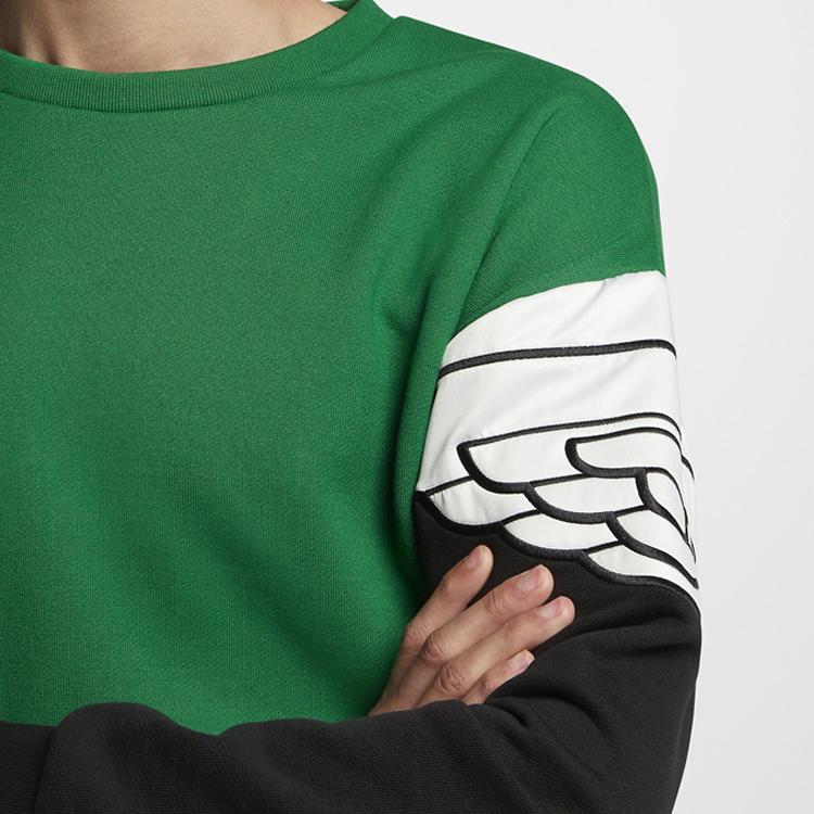 Jordan Air Jordan Arm Logo Pullover Green Black Men AO0427-302