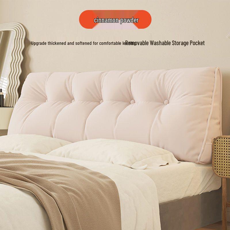 G5Z Washable Bedside Cushion: Triangle Backrest & Lumbar Support Pillow
