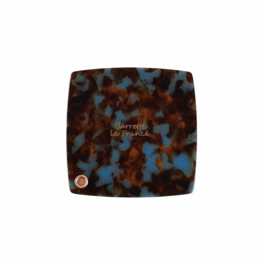 Colorful Acetate Makeup Mirror Square Rotating Mirror Handheld Portable Mirror  Touch-ups Style 7