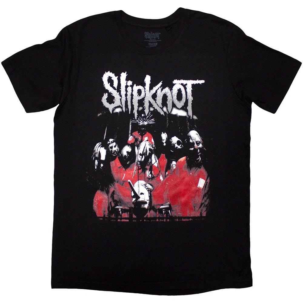 Slipknot Stretched Barcode Official T-Shirt Mens S
