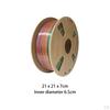 1,75 mm PLA-Filament für 3D-Drucker, 1 kg Spule, universeller mehrfarbiger Hochgeschwindigkeitsdruck