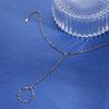 Chain Bracelet Ring Integrated Chain Women's Fashion Simple Personality Niche Jewelry Women