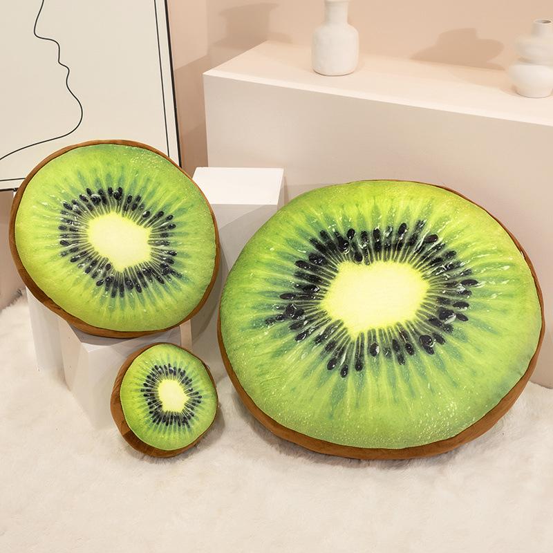 Creative Soft Kiwi Throw Pillow Home Sofa Pillow Cushion Student Nap Lying Pillow Office Seat Cushion