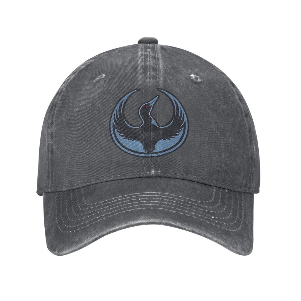 Summer RebelS Loon Baseball Cap Sun  Wholesale Custom Logo Washed Hip Hop Hats Unisex Unisex Street Style Tennis Skate Baseball Caps