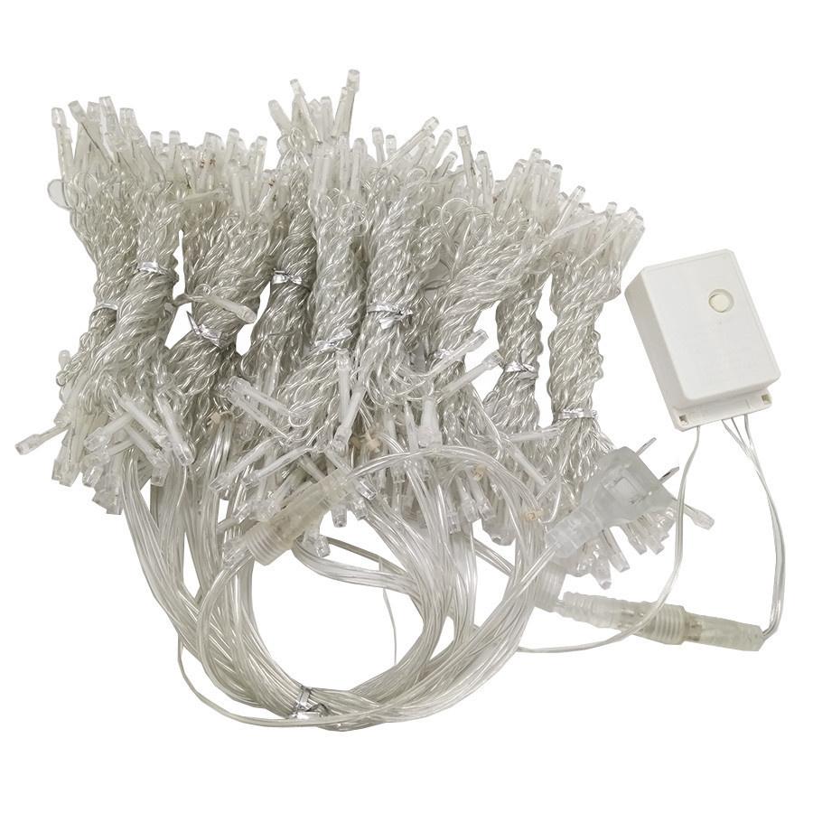 6x3M/3x3m LED Christmas Curtain String Lights Outdoor Window Wall Hanging Curtain Light for Bedroom Party Backdrop Wedding Decor