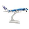 ANA A380 Diecast Modellflugzeug, 20cm - Turtle Blue Edition