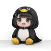 25cm Kawaii Penguin Plush Doll Cute Gugu Gaga Meme Stuffed Animal Toy Birthday Gift for Kids Fans