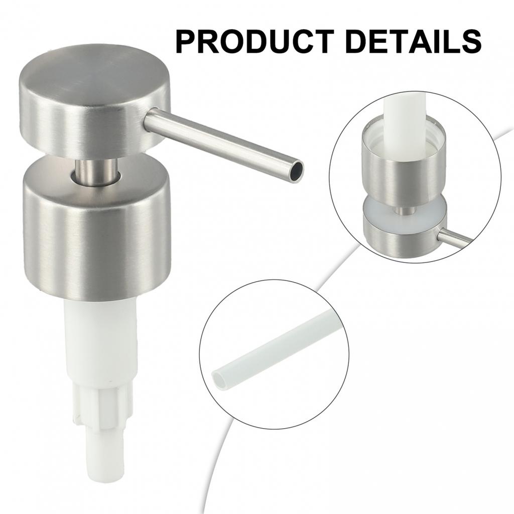 Accurate Liquid Discharge Pump Head No Fading 25MM Bottle Mouth