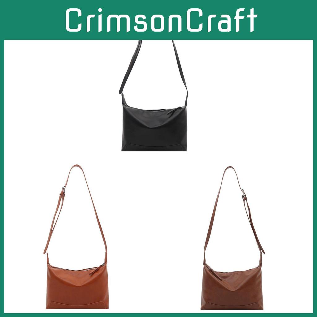 Borsa a Tote Minimalista in PU da Donna con Grande Capacità e Chiusura a Zip per l'Uso Quotidiano