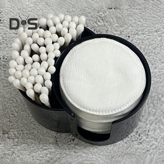 Zahnseide-Spender, Aufbewahrungs-Organizer, große Kapazität, kompakte Größe, Wattepad-Behälter, Badezimmer-Zubehör