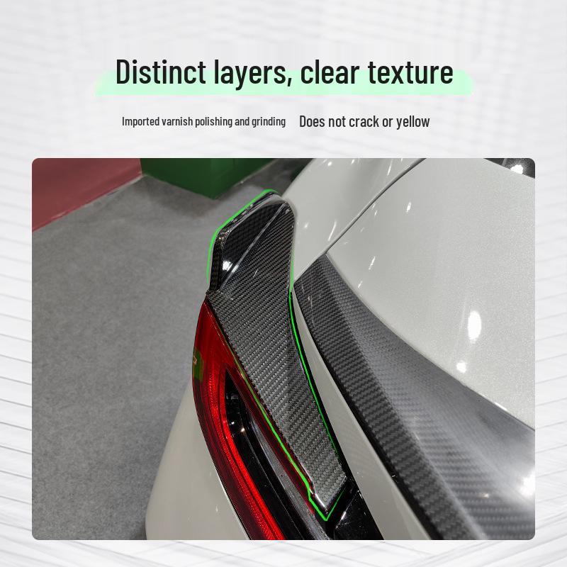  Déflecteur d'air de feu arrière en fibre de carbone pour Toyota 86/Subaru BRZ 2022