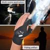 Nacht Licht Handschuh Ohne Finger Wasserdichte Led Angeln Handschuhe Camping Wandern Überleben Rettungs Multi Licht Werkzeug Outdoor-Tool