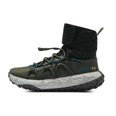 UA HOVR Summit Fat Tire Cuff Verde Oliva Nero Uomo 3022945-302