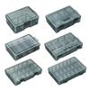 Workbench Tool Storage Box 6/8/10/18/21 Grids Heavy Duty Hardware Screw Bolts Small Parts Organizer Container with Removable Partition