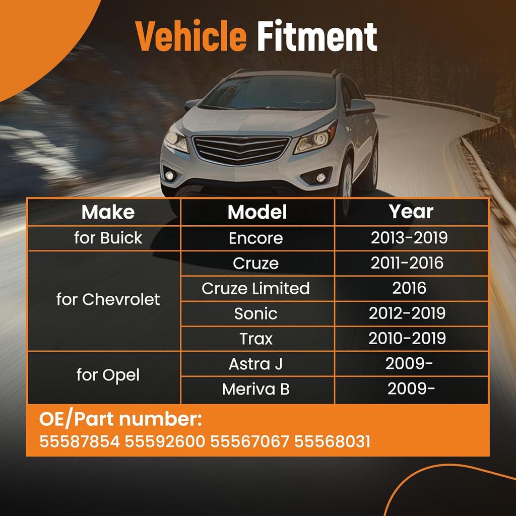 maXpeedingrods Turbocharger Oil Return Drain & Oil Feed Pipe & Coolant Pipe Kit for Chevy Cruze 2011-2016, for Buick Encore 2013-2019, Trax