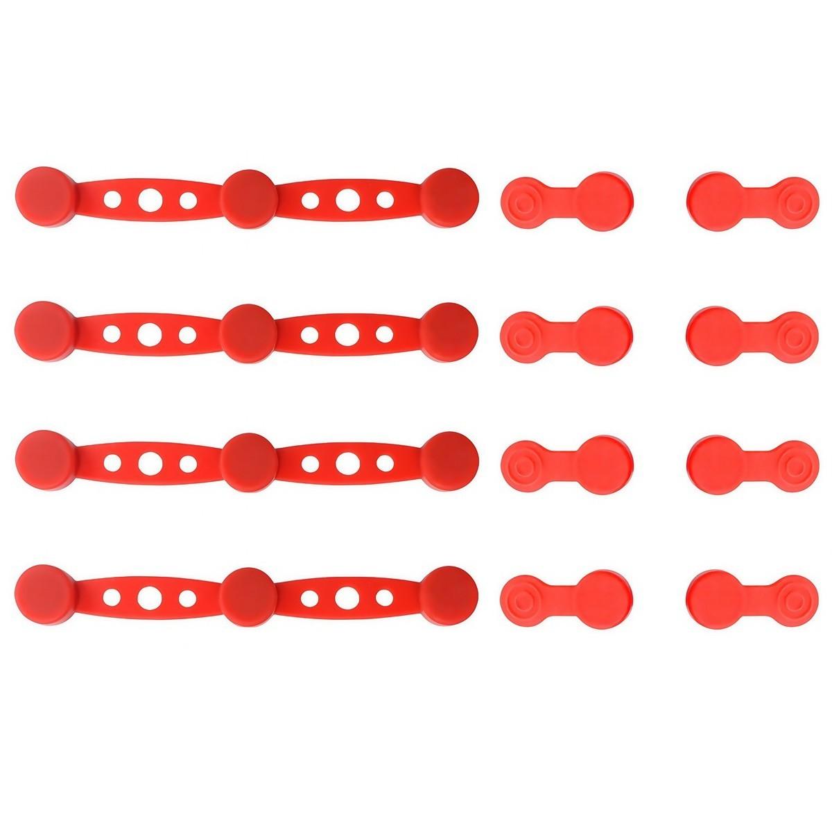 

Parchment Paper Holder Magnetic Silicone Buckle Compatible with Air Fryers красный