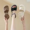 2025 Summer New Women's Sandals, Fairy Style Temperament Cute Sandals Internet Celebrity Live Broadcast Comfortable Buckle Sandals