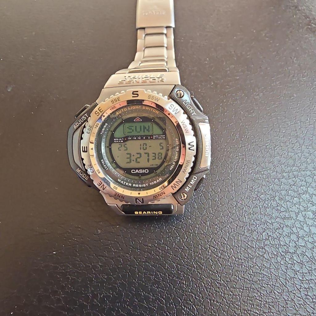 Used CASIO Pro Trek Men's Watch