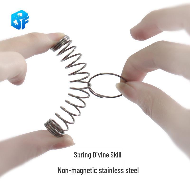 

Children s Interactive Spring Slinky Ring for Magic Tricks
