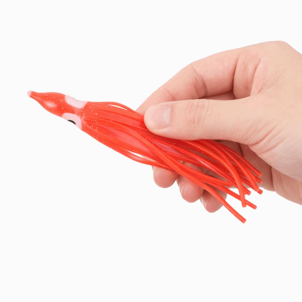 50PCS Mixed Color Octopus Fishing Lures Soft Saltwater Fishing Lures  Saltwater Fishing