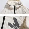Men's New Spring and Autumn Fashion Overalls Men's Outdoor Baggy Handsome Hooded Jacket